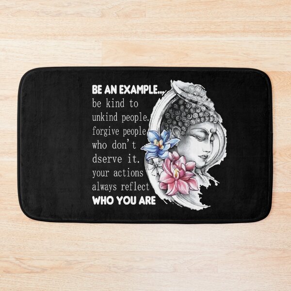 Item preview, be an example - bouddha karma quote, bouddha stickers  designed and sold by doitwithlove.