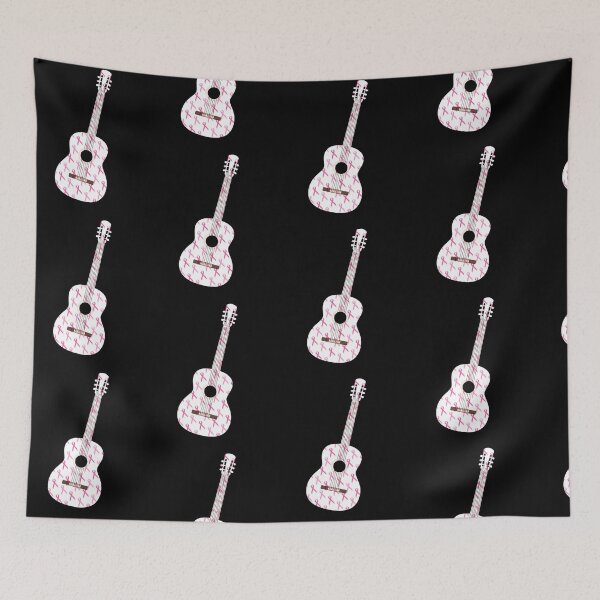 Item preview, Ukelele Breast Cancer Awareness Graphic designs Cute Gift Ideas designed and sold by Akmloza.