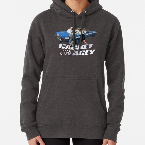 Retro Throwback Cagney and Lacey Girl Power Tribute Pullover Hoodie