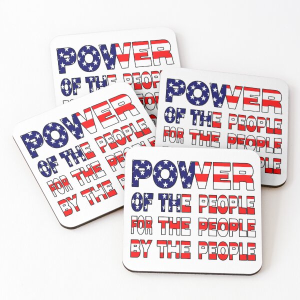 Item preview, POWER OF THE PEOPLE FOR THE PEOPLE BY THE PEOPLE designed and sold by Ralek.