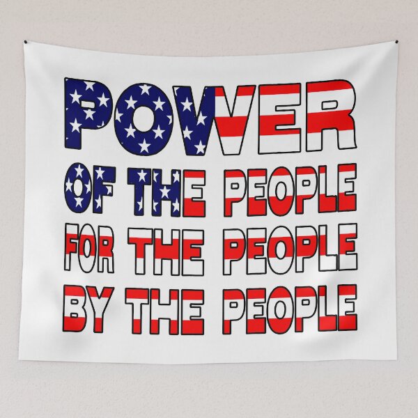 Item preview, POWER OF THE PEOPLE FOR THE PEOPLE BY THE PEOPLE designed and sold by Ralek.