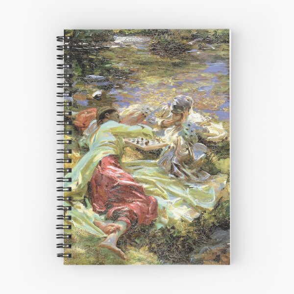 Item preview, John Singer Sargent - The Chess Game designed and sold by ArtExpression.
