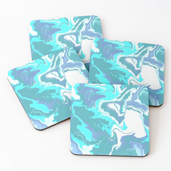 Item preview, Blue Marble Swirl Pattern designed and sold by ToriaScarlett.