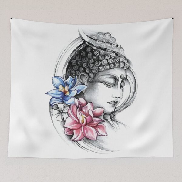 Item preview, women face - colorful wall art  - vintage art - vintage decor, decor idea, tatto , karma  designed and sold by doitwithlove.