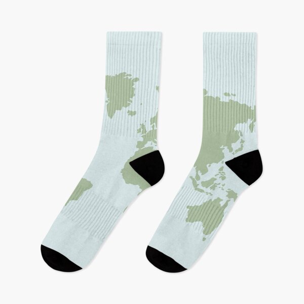 Item preview, Map of the world in green designed and sold by Milanicole.