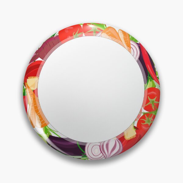 Item preview, Round label, sticker, price tag of various vegetables, herbs and spices on a white background designed and sold by IrinaSenkova.