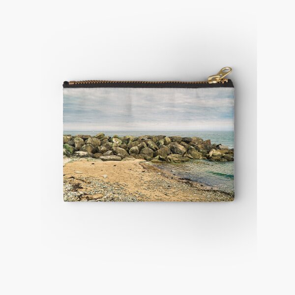 Item preview, Coastal Scenery - Sandy Beach, Rocks, Pebbles and Ocean. designed and sold by Harmony Of The Mind.
