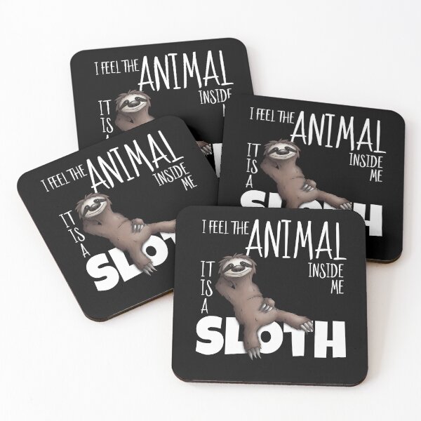 Item preview, I Feel The Animal Inside Me Sloth Loafer designed and sold by Skizzenmonster.