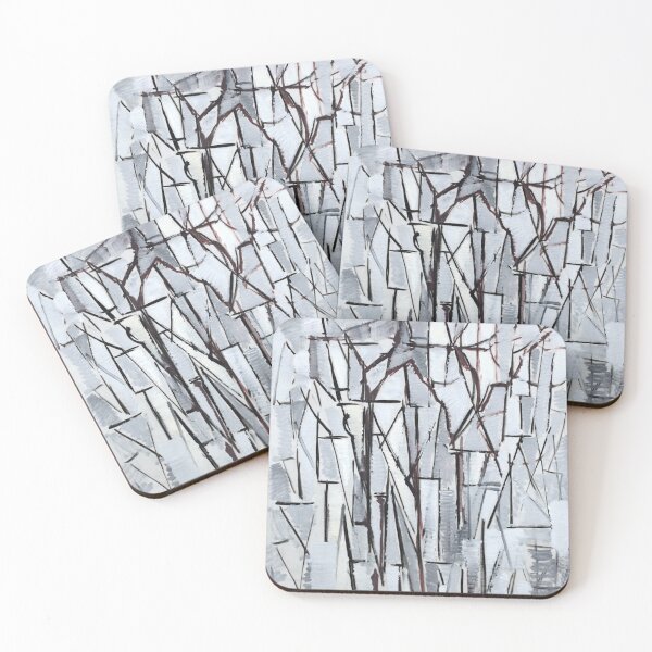 Item preview, Piet Mondrian - Composition Trees II - 1912-1913 designed and sold by ArtExpression.