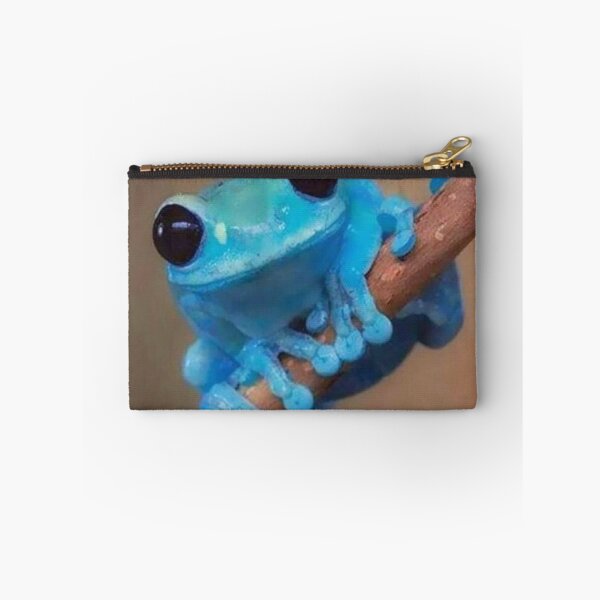 Item preview, blue frog designed and sold by Karine Dupras.