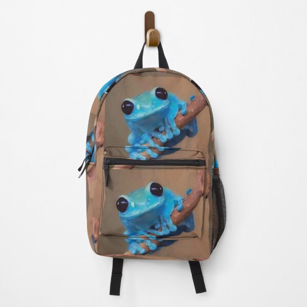 Aperçu de l'œuvre grenouille bleu  créée et vendue par Karine Dupras.