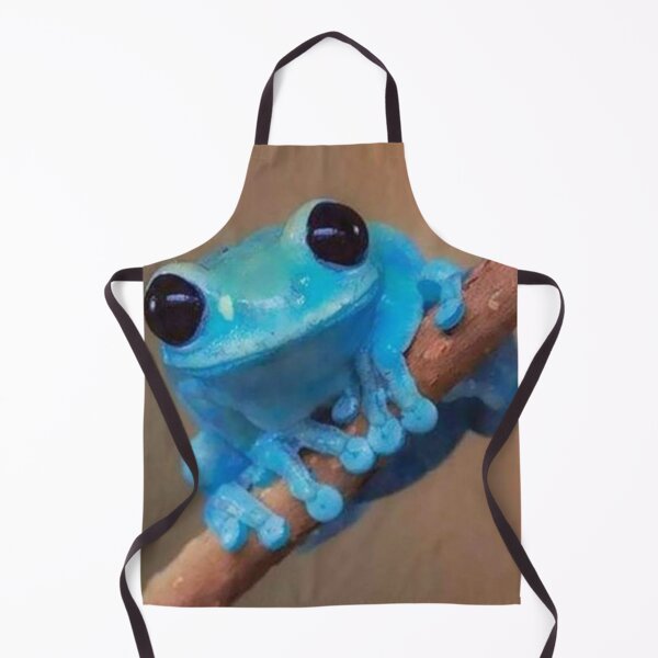 Item preview, blue frog designed and sold by Karine Dupras.