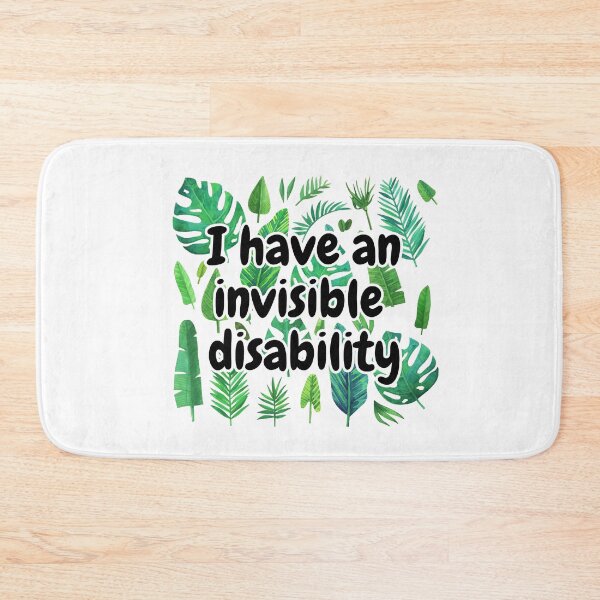 Item preview, invisible disability designed and sold by pepperlex99.