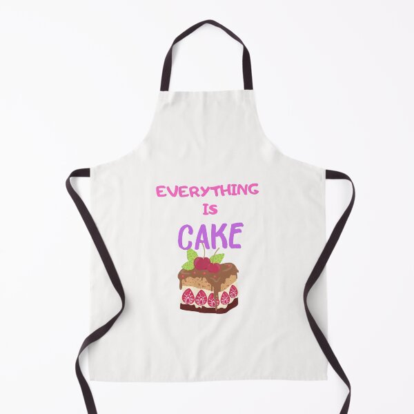 Item preview, Everything is cake funny cherry cake quote designed and sold by OneTimeEngineer.