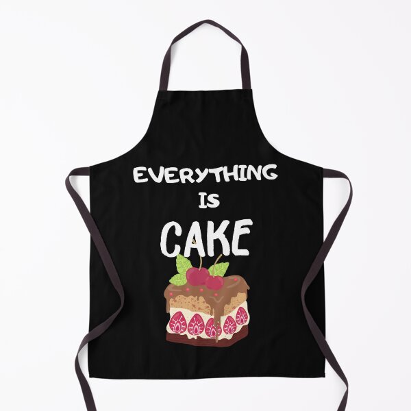 Item preview, Everything is cake funny cherry cake quote designed and sold by OneTimeEngineer.