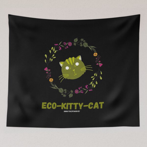 Item preview, ECO-KITTY-CAT designed and sold by TheCatmanShop.