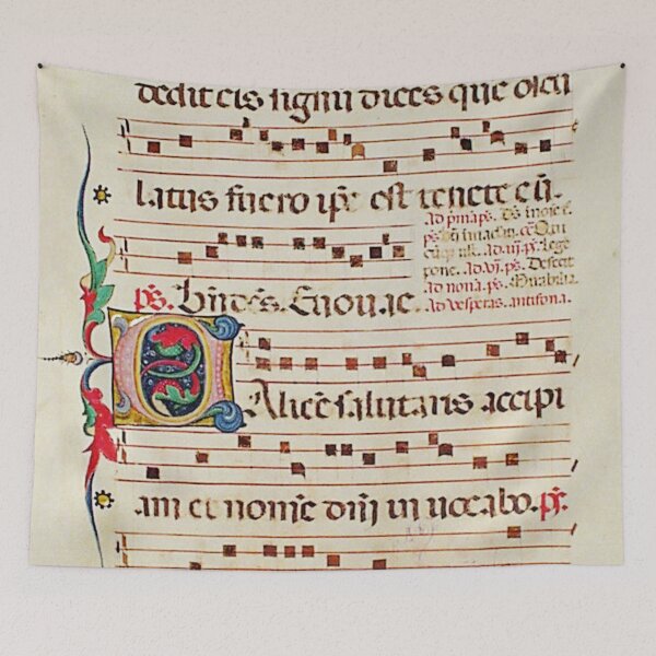 Item preview, Antiphonary - Medieval Musical Manuscript designed and sold by brushandframes.
