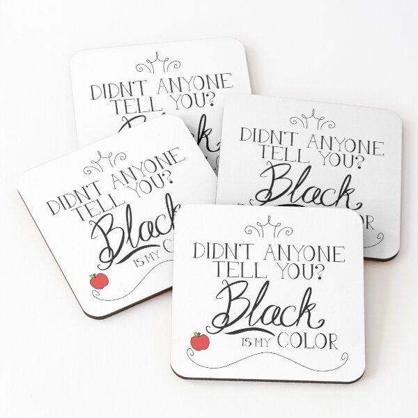 Item preview, Black is my color (black font, American spelling) designed and sold by rainilyahead.