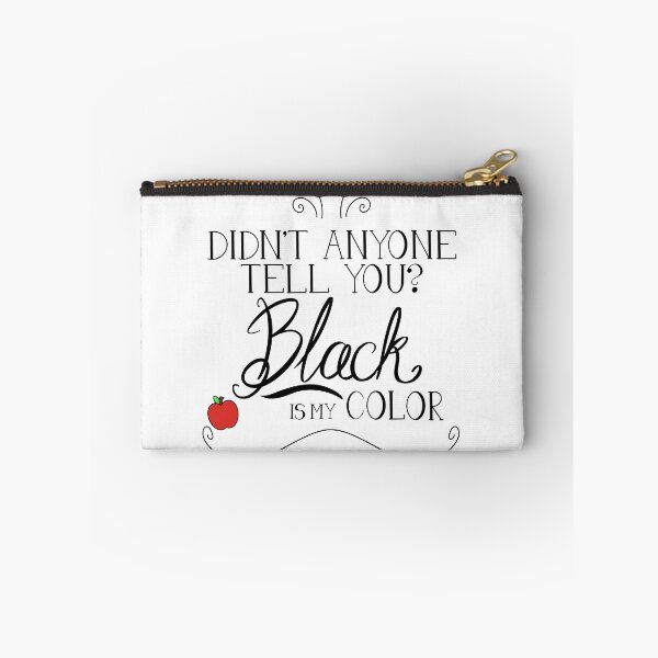 Item preview, Black is my color (black font, American spelling) designed and sold by rainilyahead.