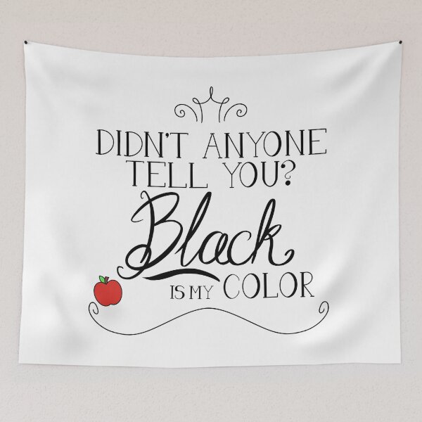 Item preview, Black is my color (black font, American spelling) designed and sold by rainilyahead.