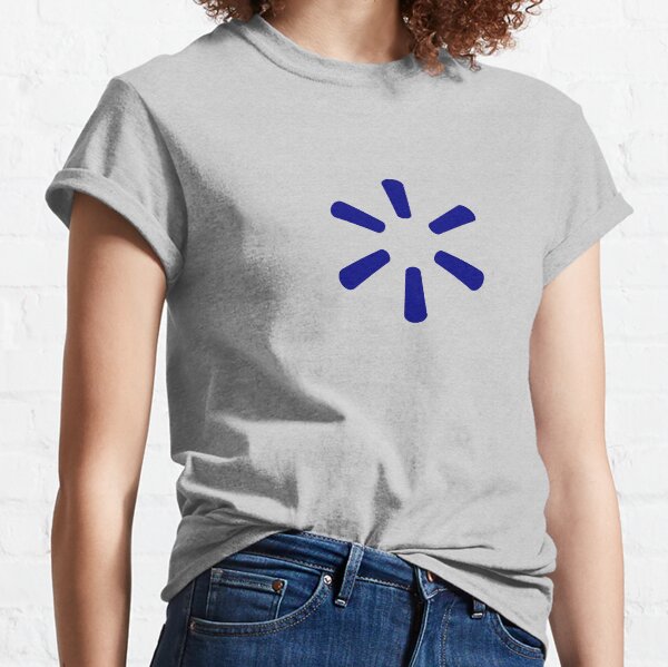 Azul oscuro Walmart Spark Camiseta clásica