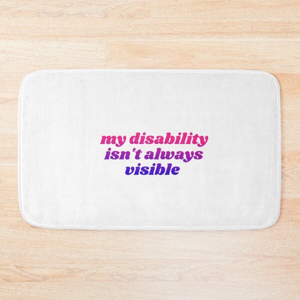 Item preview, invisible disability designed and sold by pepperlex99.