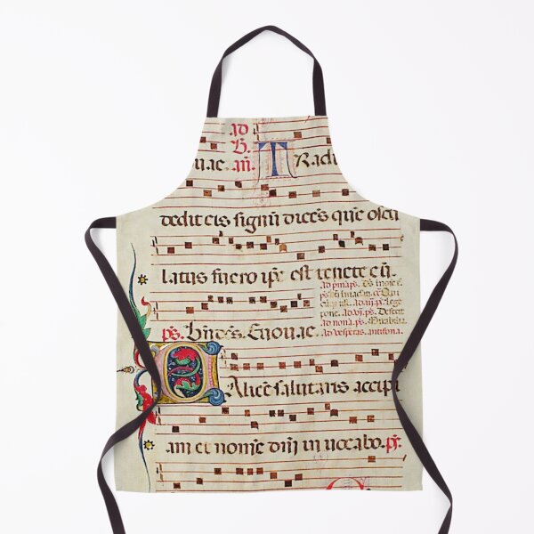 Item preview, Antiphonary - Medieval Musical Manuscript designed and sold by brushandframes.