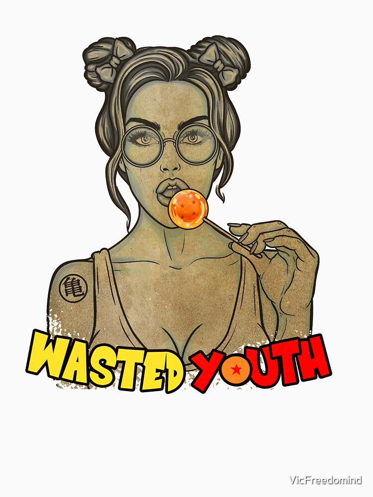 "Wasted Youth" T-shirt by VicFreedomind | Redbubble