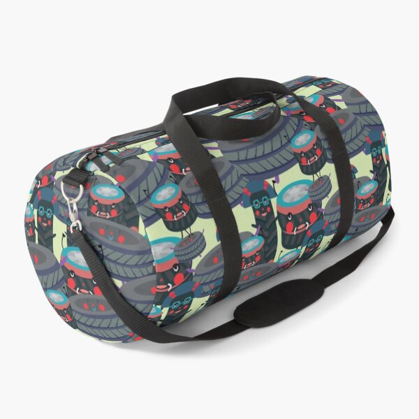 Item preview, Stylish modern pattern with characters from car wheels and tires designed and sold by molodec.