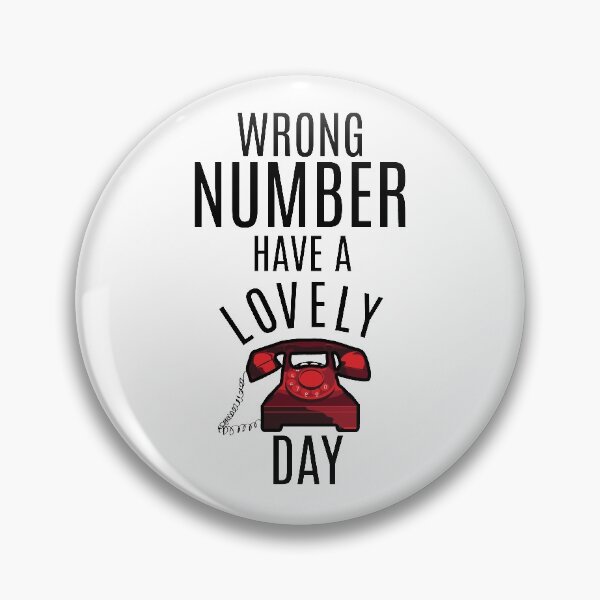 Item preview, The Umbrella Academy-Inspired "Wrong Number" designed and sold by mulberrydragon.
