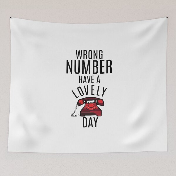 Item preview, The Umbrella Academy-Inspired "Wrong Number" designed and sold by mulberrydragon.