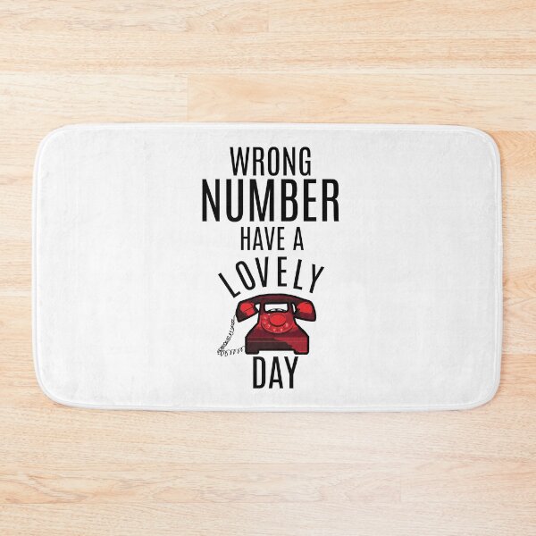 Item preview, The Umbrella Academy-Inspired "Wrong Number" designed and sold by mulberrydragon.