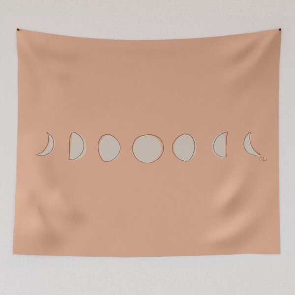 Item preview, Phases of the Moon designed and sold by christabelco.