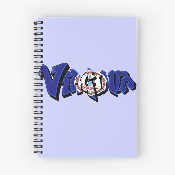 Item preview, Virginia Flag Graffiti "Virginia" (By Graffiti Muscle) designed and sold by Dude  Stuff.