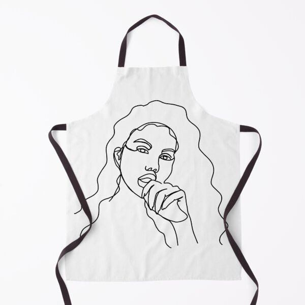 Item preview, Long Hair Feminine minimalist lines designed and sold by SheaDesign.