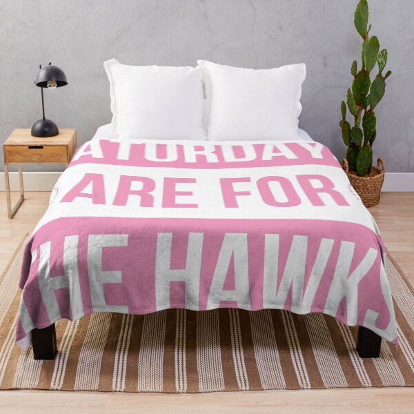 Item preview, Saturdays are for the Hawks Pink designed and sold by NicholasForbes.