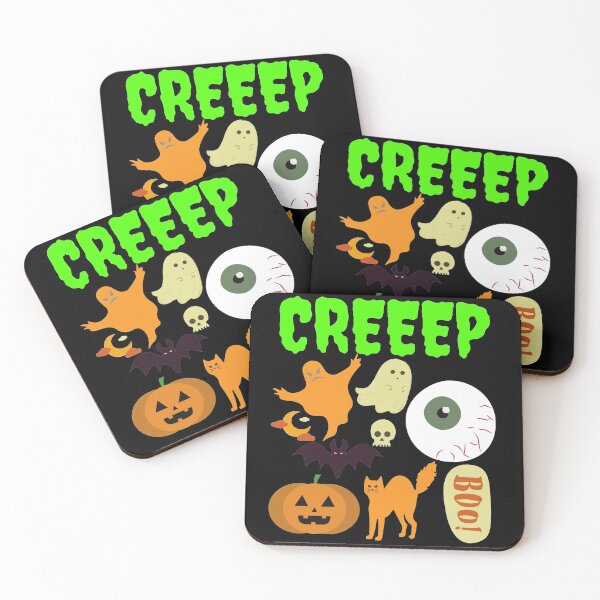 Item preview, Halloween sticker bundle, Halloween stickers, Creep, Creepy, Creepster, Creepy Halloween, Creeper, Halloween, Goth, Creep Halloween, Scary, Scary Halloween, Halloween Gift, Spooky designed and sold by Eteees.