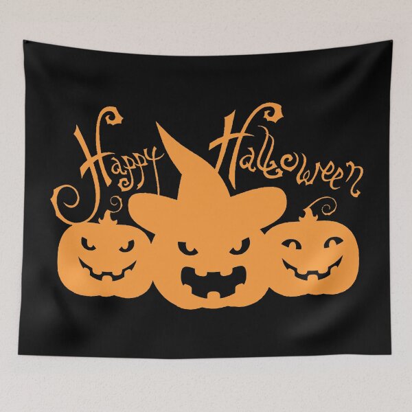 Item preview, Happy Halloween Pumpkin Carving Trick or Treat designed and sold by treasure-crafts.