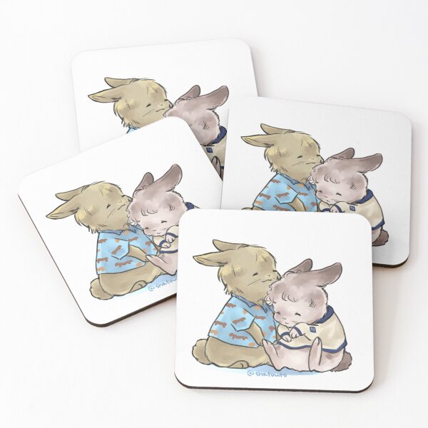 Item preview, nuzzling spacedogs designed and sold by shatou.