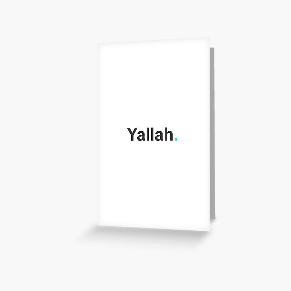Was Bedeutet Yallah Auf Deutsch