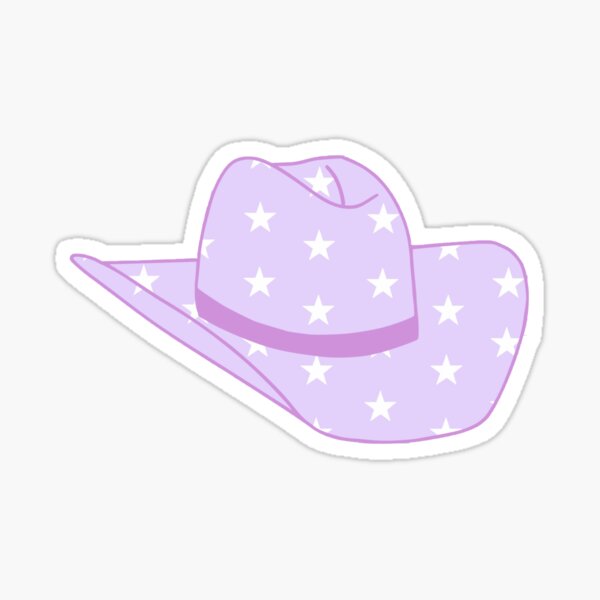 Purple & Blue Aesthetic Preppy Cowgirl Hat's Code & Price - RblxTrade