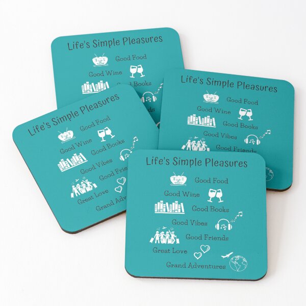 Item preview, Life's Simple Pleasures: Turquoise Selection designed and sold by Intuitive Engines Apparel Co..