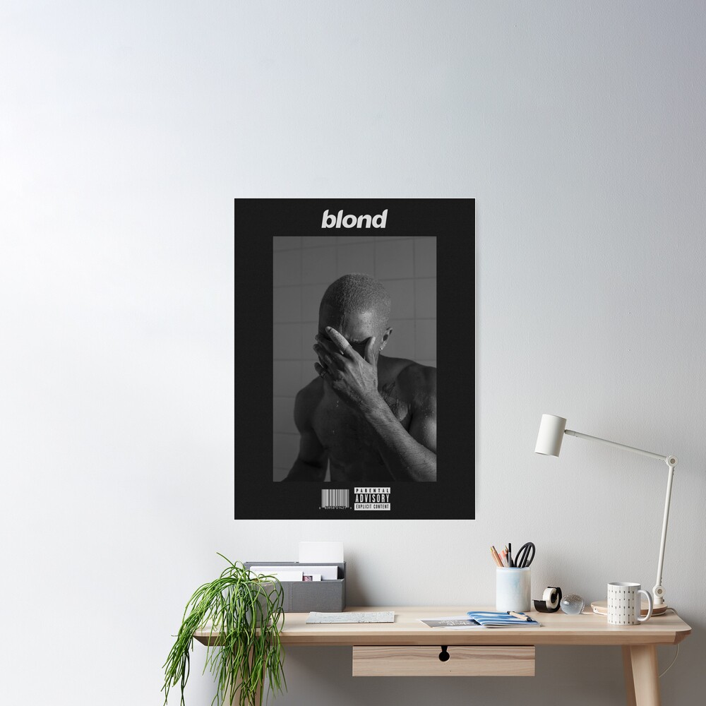 Frank Ocean Blonde Poster Black Friday Vinyl Cover Limited Edition