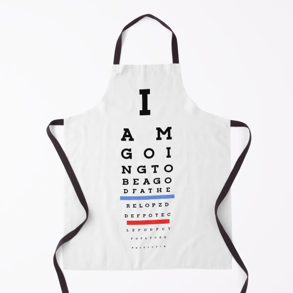 Item preview, I am going to be a godfather! Eye Chart designed and sold by rhserra.