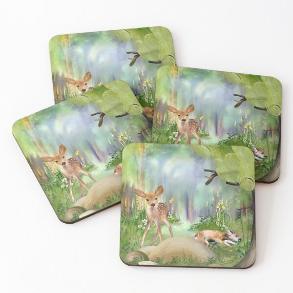 Item preview, Deer Fawns - Fantasy Forest designed and sold by BitsndPieces.