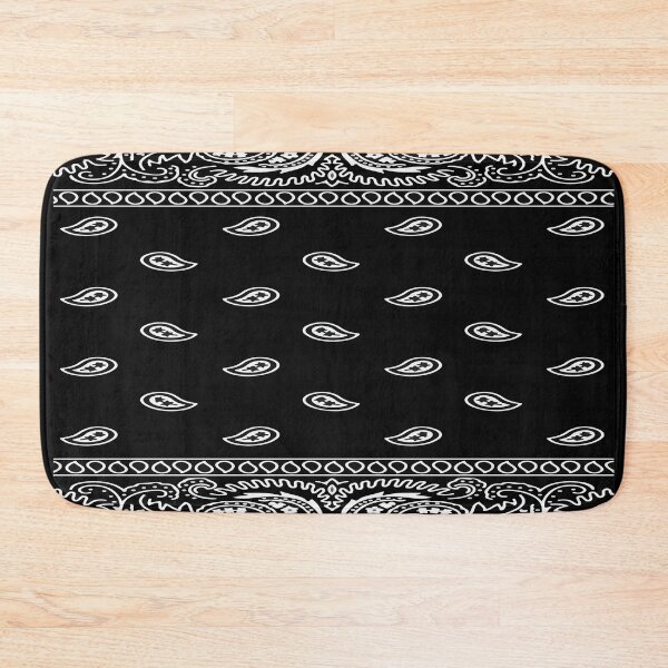 Artikelvorschau, Schwarzes Bandana-Design entworfen und verkauft von Shazmond.