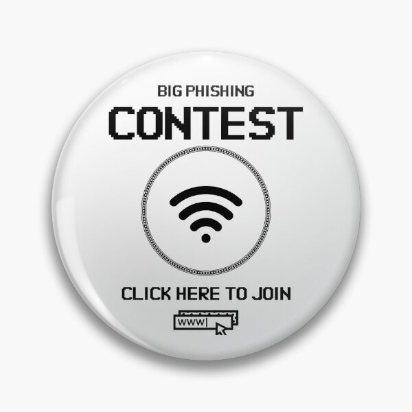 Item preview, Big Phishing Contest - Click here to join! - Funny Computer Hacker Design designed and sold by aurielphoenix.