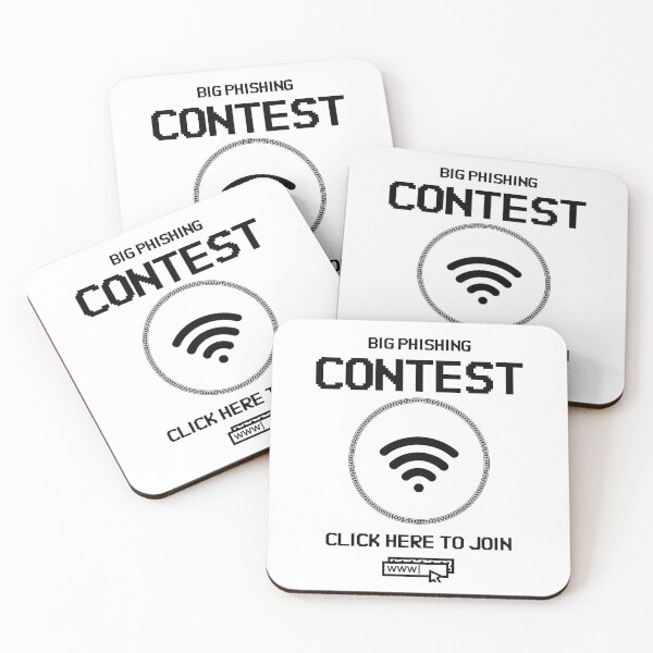 Item preview, Big Phishing Contest - Click here to join! - Funny Computer Hacker Design designed and sold by aurielphoenix.