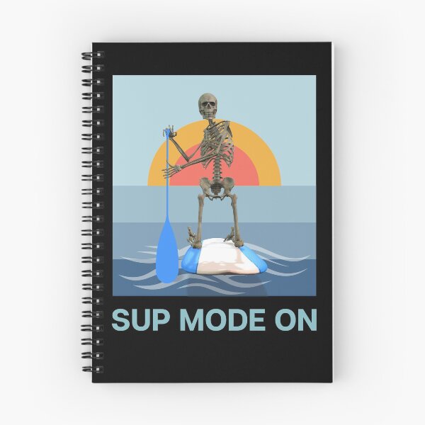 Item preview, Stand up Paddling Skeleton SUP Summer Trend Birthday designed and sold by umfhn.