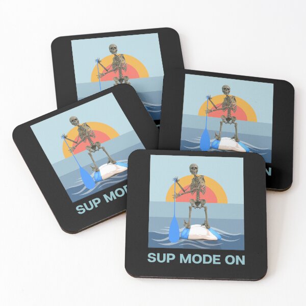 Item preview, Stand up Paddling Skeleton SUP Summer Trend Birthday designed and sold by umfhn.